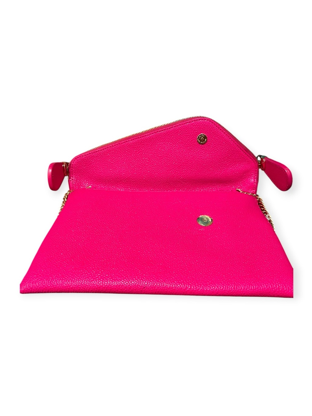 Henri Bendel Pink Debutante Convertible Clutch NWOT - Picture 5 of 8